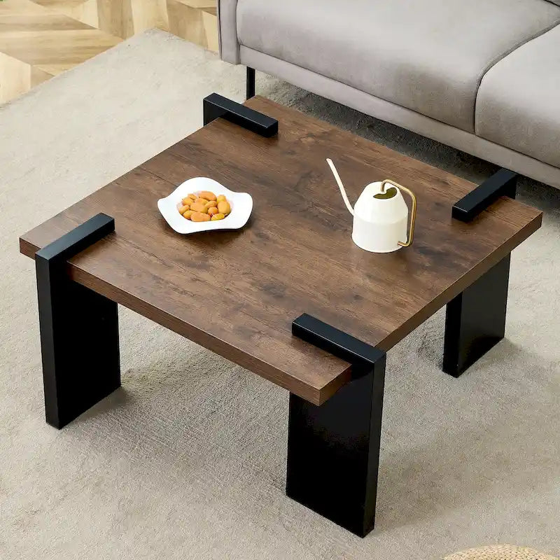 Table basse moderne en MDF, durable et élégante, mobilier de salon