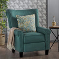 Fauteuil inclinable manuel standard, chaise longue confortable pour salon, chambre à coucher, sarcelle