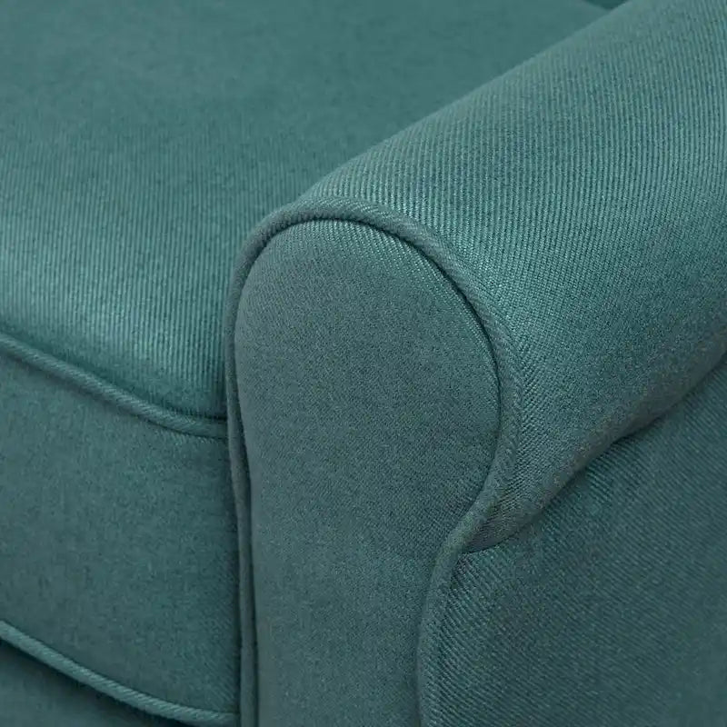Fauteuil inclinable manuel standard, chaise longue confortable pour salon, chambre à coucher, sarcelle