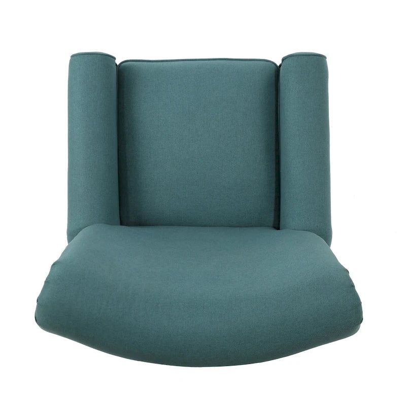 Fauteuil inclinable manuel standard, chaise longue confortable pour salon, chambre à coucher, sarcelle