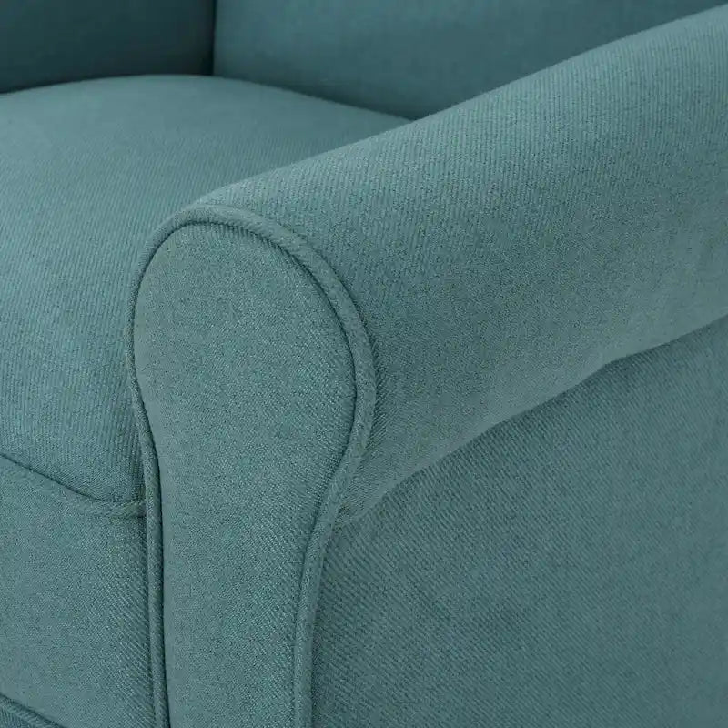 Fauteuil inclinable manuel standard, chaise longue confortable pour salon, chambre à coucher, sarcelle