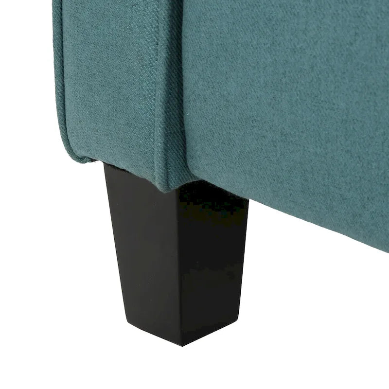 Fauteuil inclinable manuel standard, chaise longue confortable pour salon, chambre à coucher, sarcelle