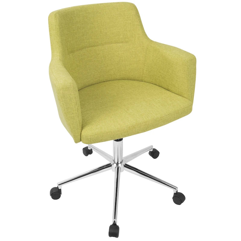 Chaise de bureau en tissu contemporaine Duved