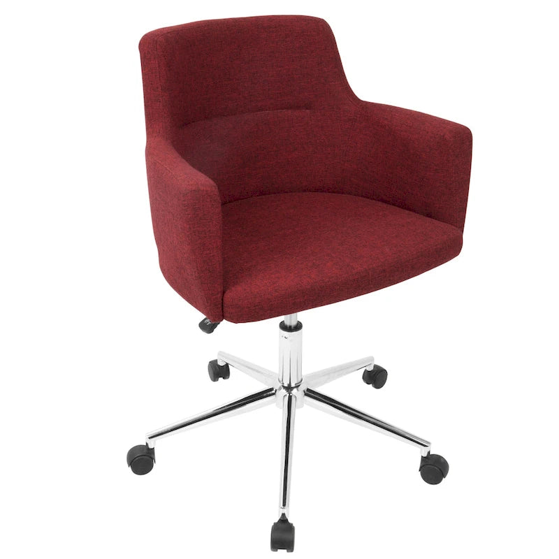 Chaise de bureau en tissu contemporaine Duved