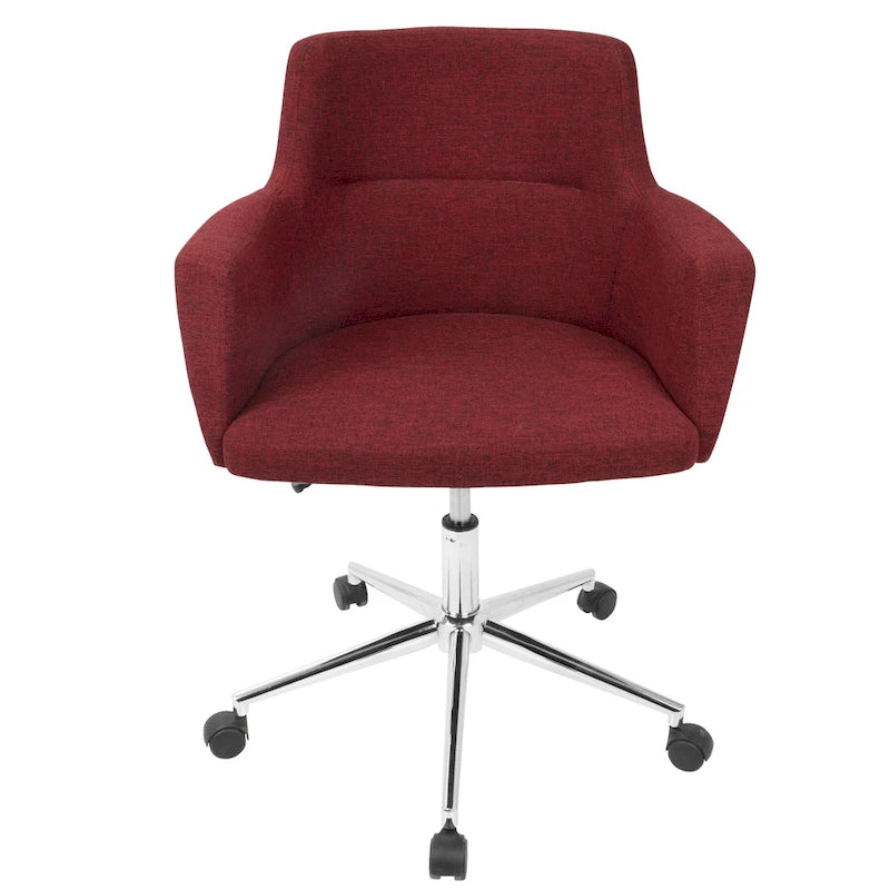 Chaise de bureau en tissu contemporaine Duved