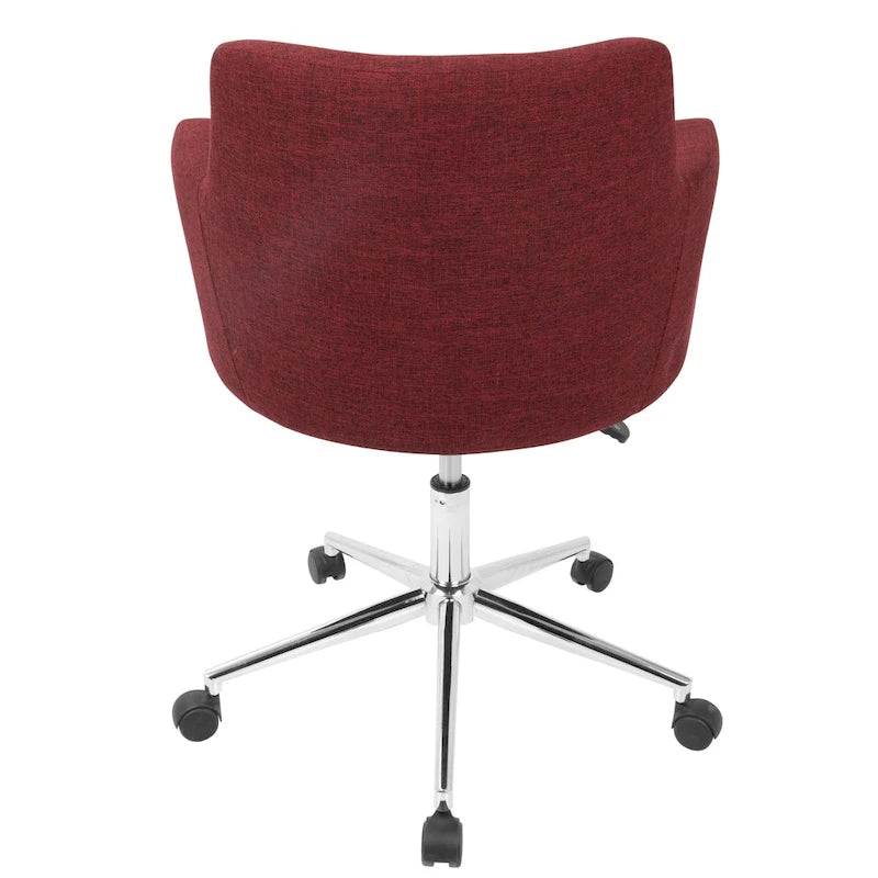 Chaise de bureau en tissu contemporaine Duved