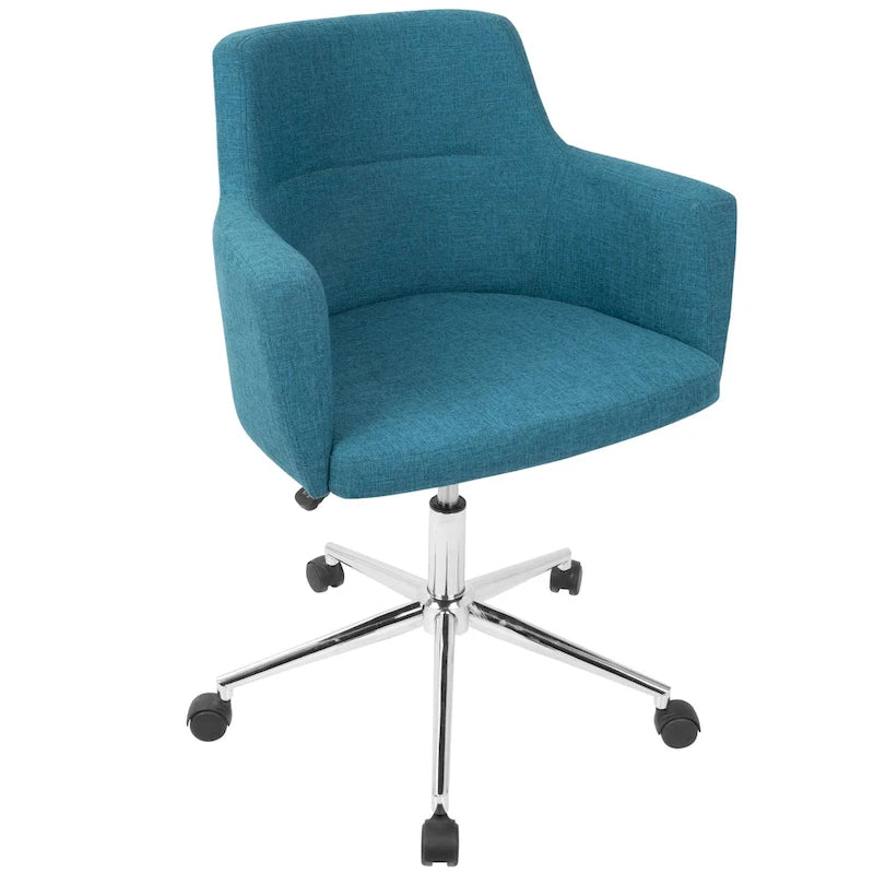 Chaise de bureau en tissu contemporaine Duved