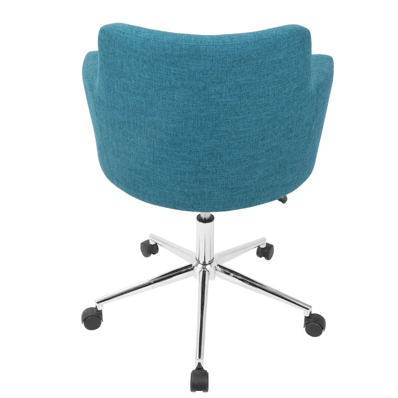 Chaise de bureau en tissu contemporaine Duved