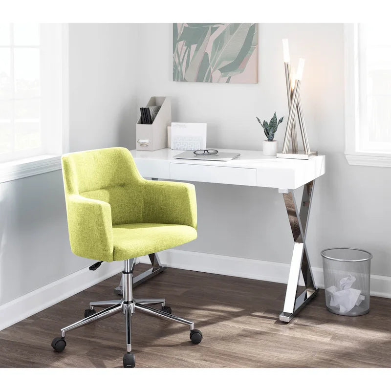 Chaise de bureau en tissu contemporaine Duved