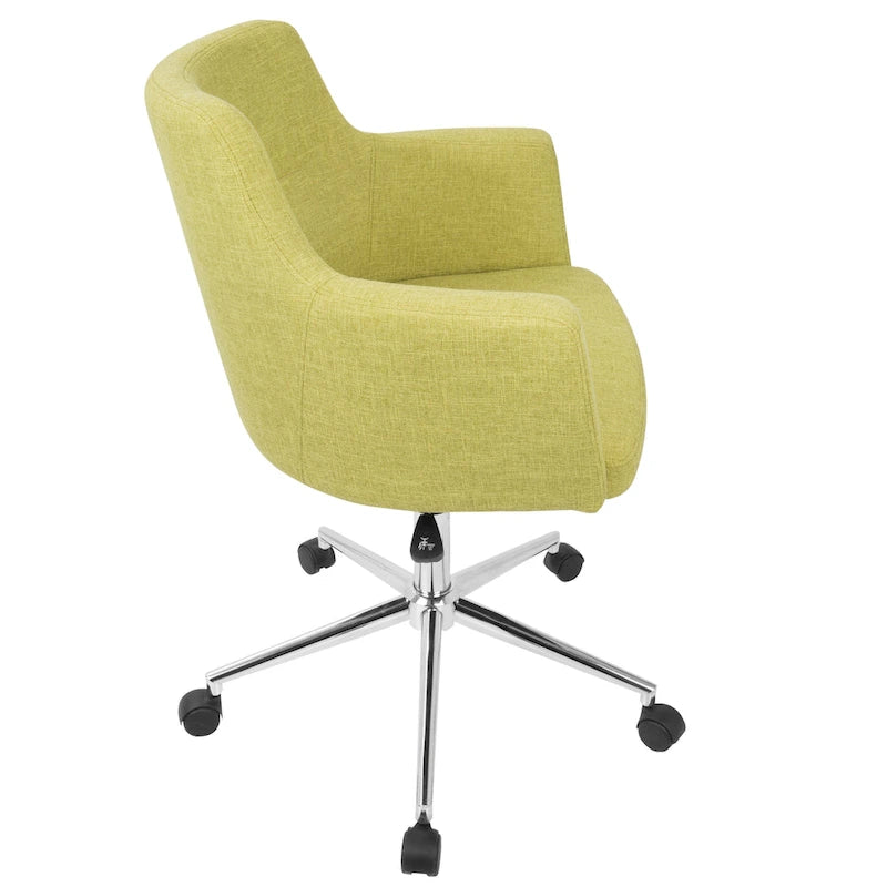 Chaise de bureau en tissu contemporaine Duved
