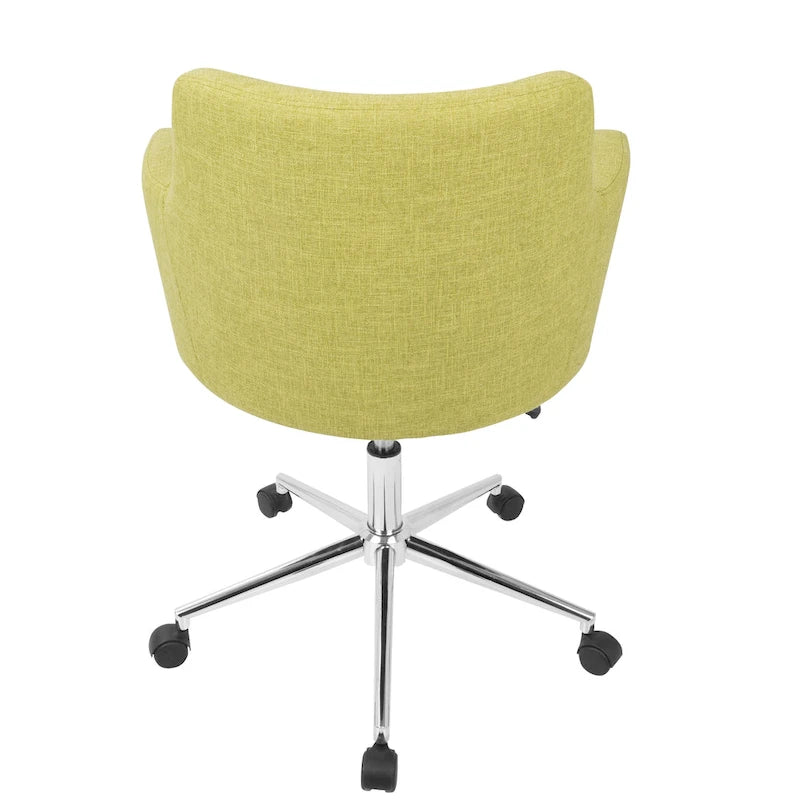 Chaise de bureau en tissu contemporaine Duved