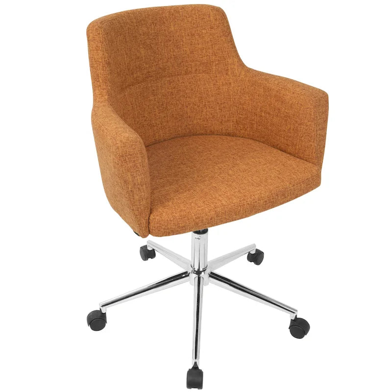 Chaise de bureau en tissu contemporaine Duved