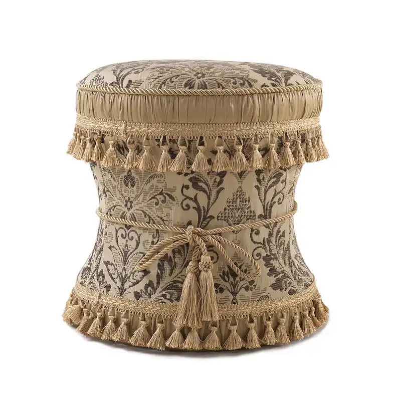 Tabouret de coiffeuse ottoman décoratif