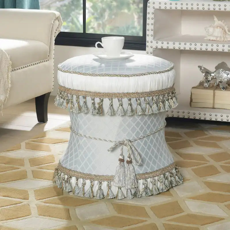 Tabouret de coiffeuse ottoman décoratif