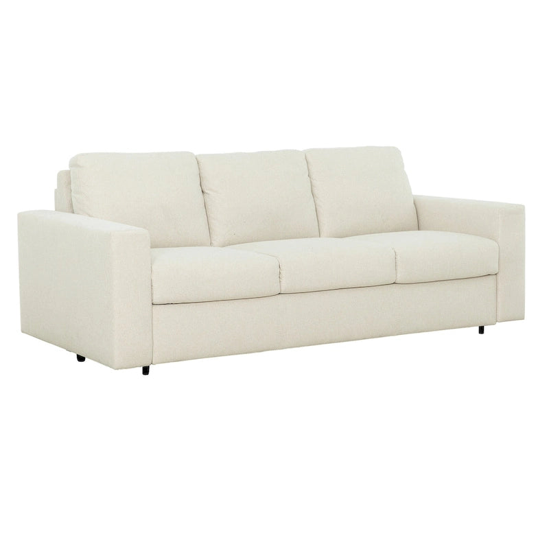 Canapé-lit Queen avec matelas en mousse à mémoire de forme de 12,7 cm