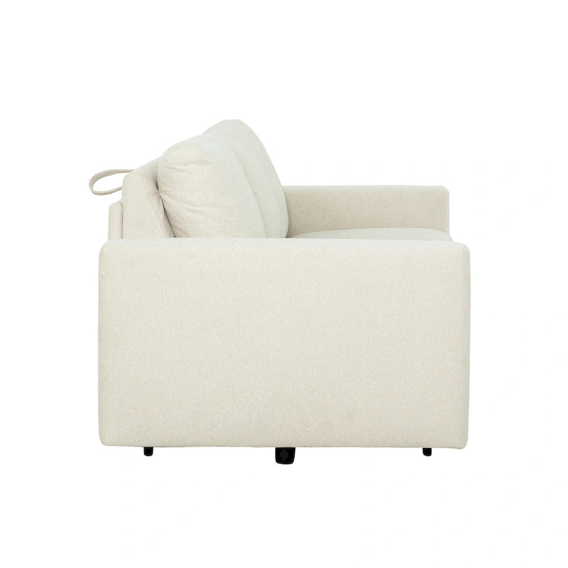 Canapé-lit Queen avec matelas en mousse à mémoire de forme de 12,7 cm