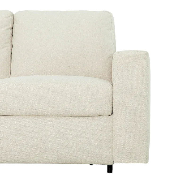 Canapé-lit Queen avec matelas en mousse à mémoire de forme de 12,7 cm