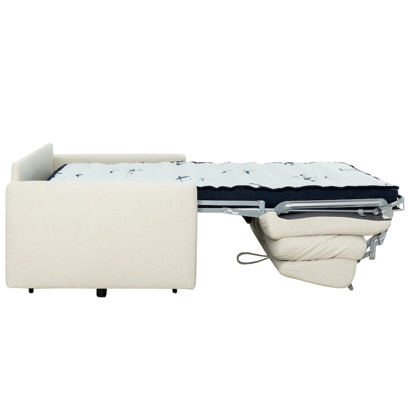 Canapé-lit Queen avec matelas en mousse à mémoire de forme de 12,7 cm