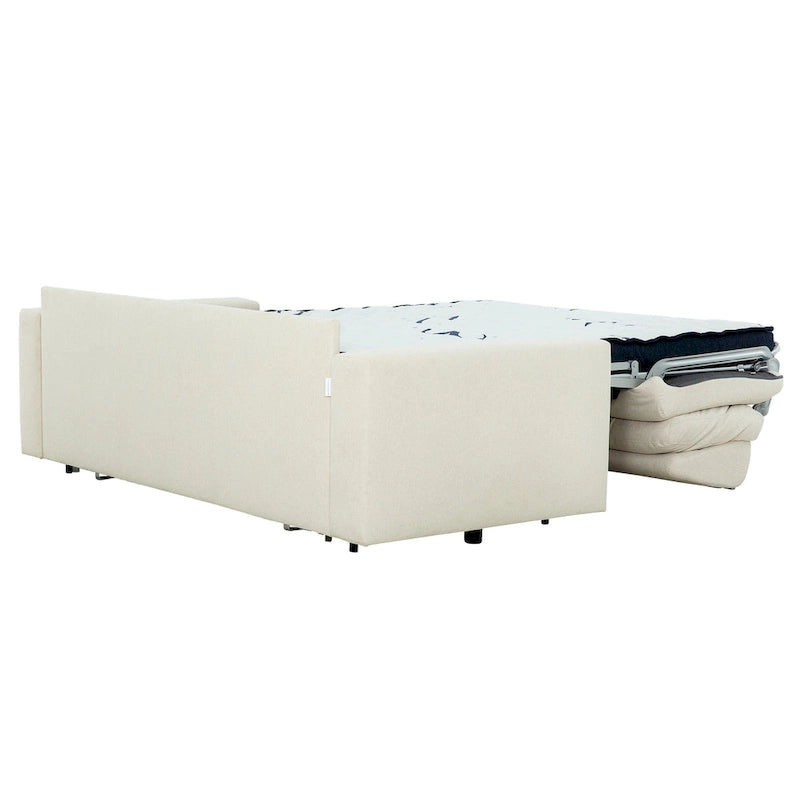 Canapé-lit Queen avec matelas en mousse à mémoire de forme de 12,7 cm