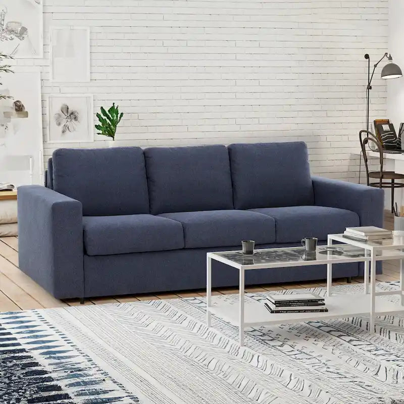 Canapé-lit Queen avec matelas en mousse à mémoire de forme de 12,7 cm