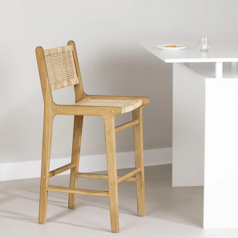 Tabouret en rotin