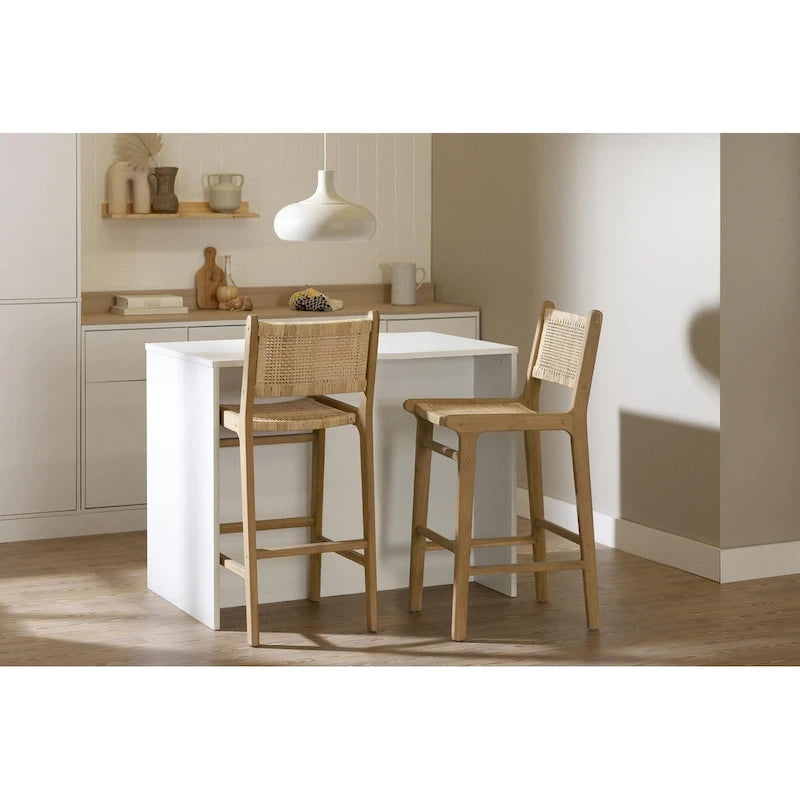 Tabouret en rotin