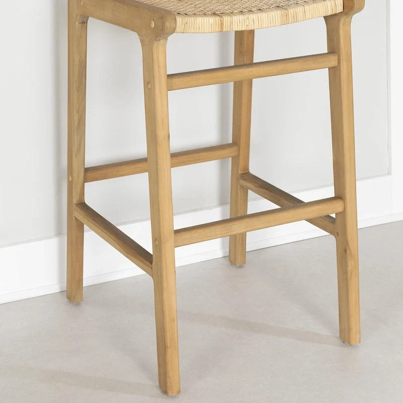 Tabouret en rotin