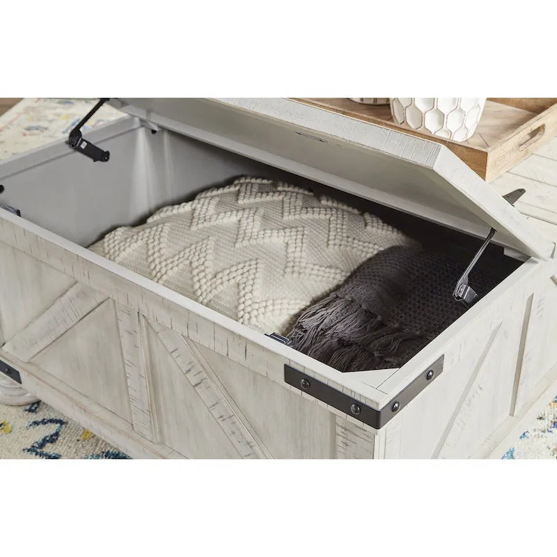 Table basse avec rangement - 36L x 36P x 18H