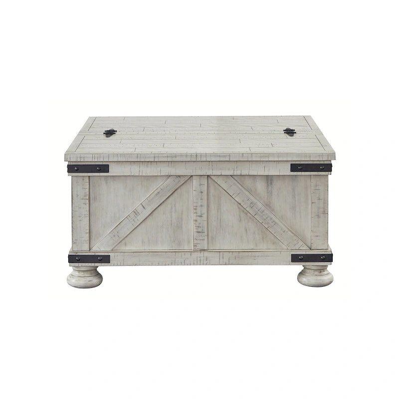 Table basse avec rangement - 36L x 36P x 18H