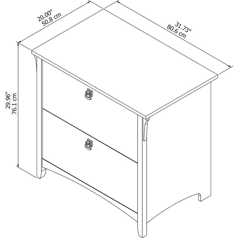 Classeur latéral gris Cap Cod