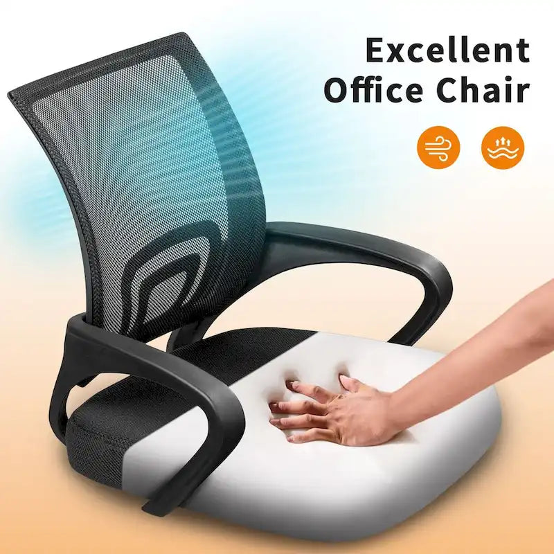 Chaise de bureau Chaise de bureau en maille Chaise d'ordinateur avec accoudoir