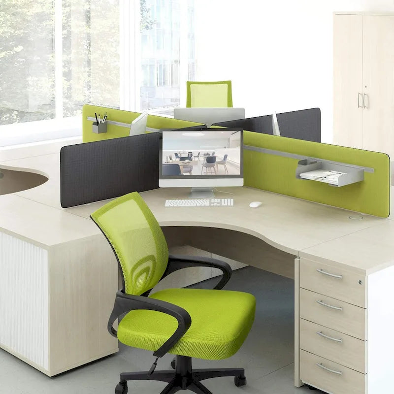 Chaise de bureau Chaise de bureau en maille Chaise d'ordinateur avec accoudoir