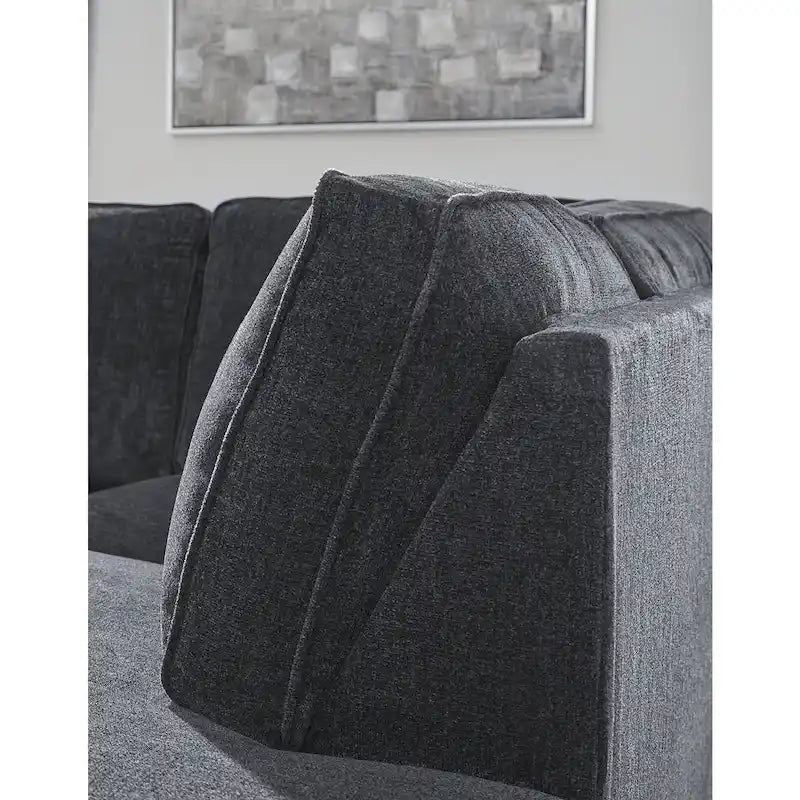 Canapé-lit avec méridienne - 110L x 90P x 37H