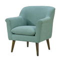 Fauteuil surdimensionné en tissu tissé