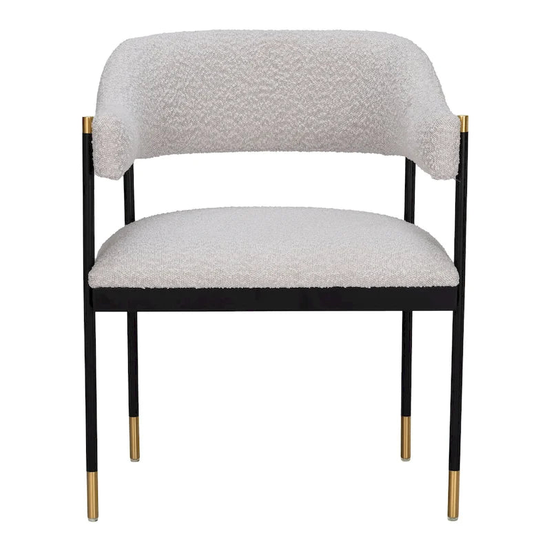 Chaise de salle à manger gris brumeux