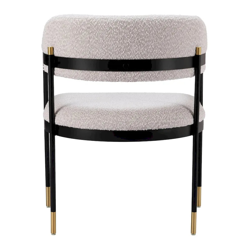 Chaise de salle à manger gris brumeux
