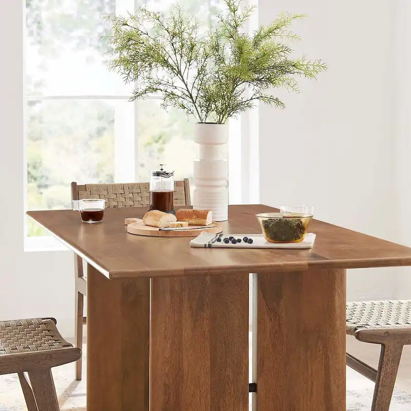 Table à manger en bois de 60 pouces